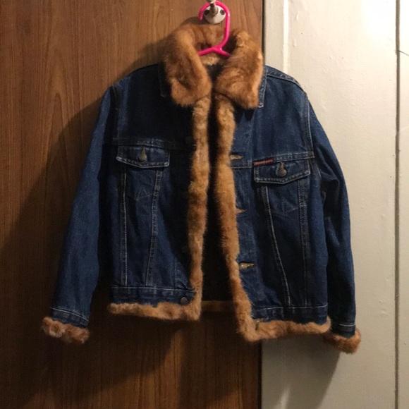 Other - MINK JEAN JACKET